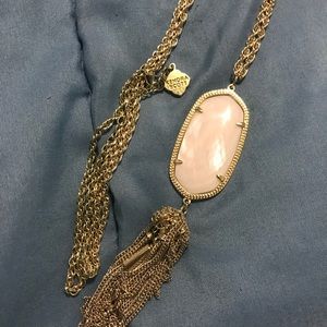 Kendra Scott Rayne White Mother of Pearl Necklace